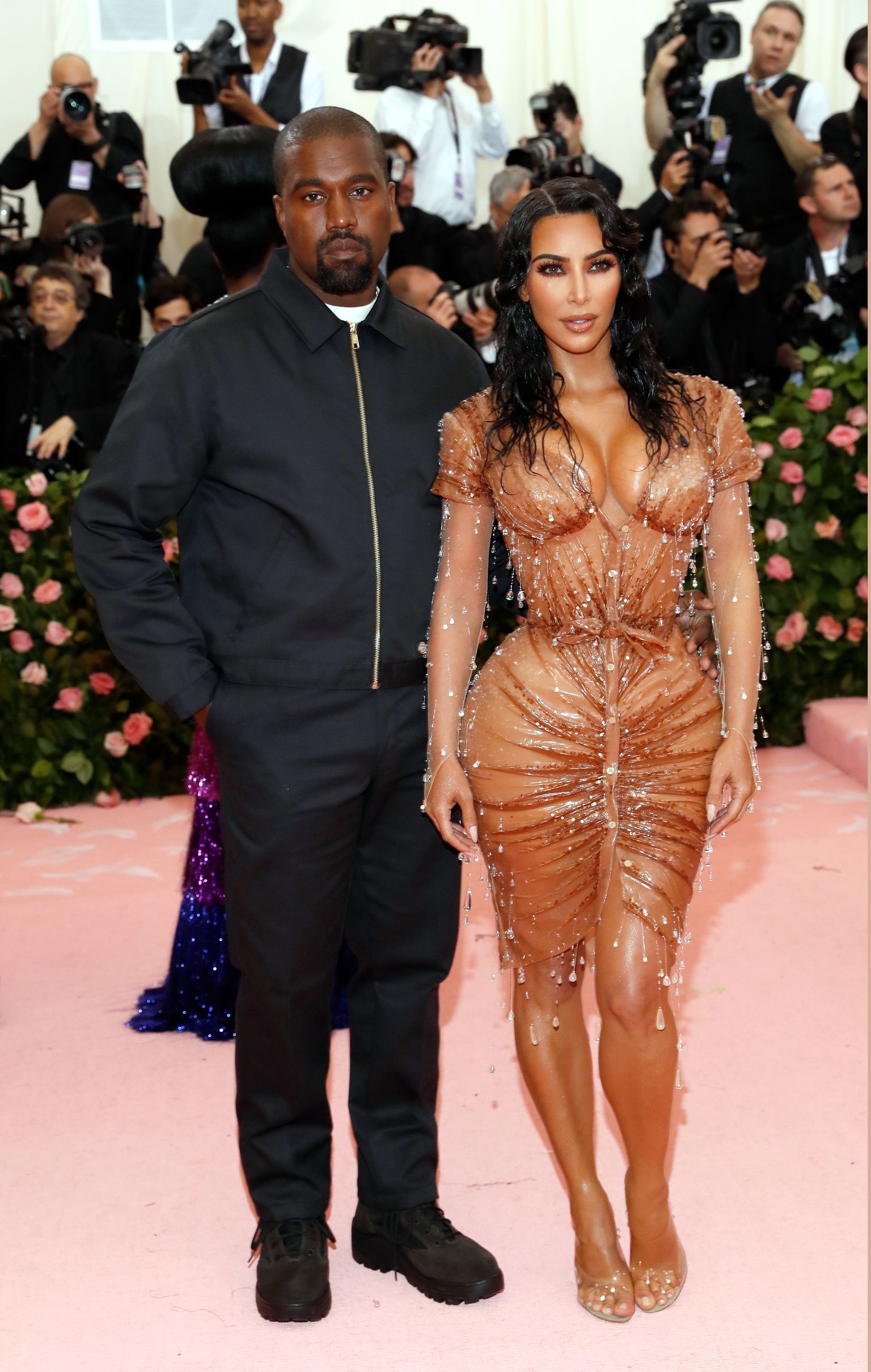 Kim Kardashian ja Kanye West 2019. aasta MET Galal.