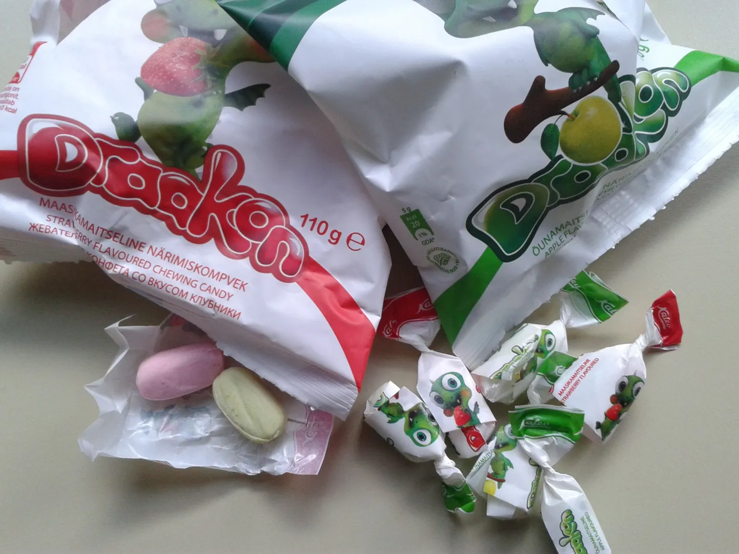 Draakoni kommid.