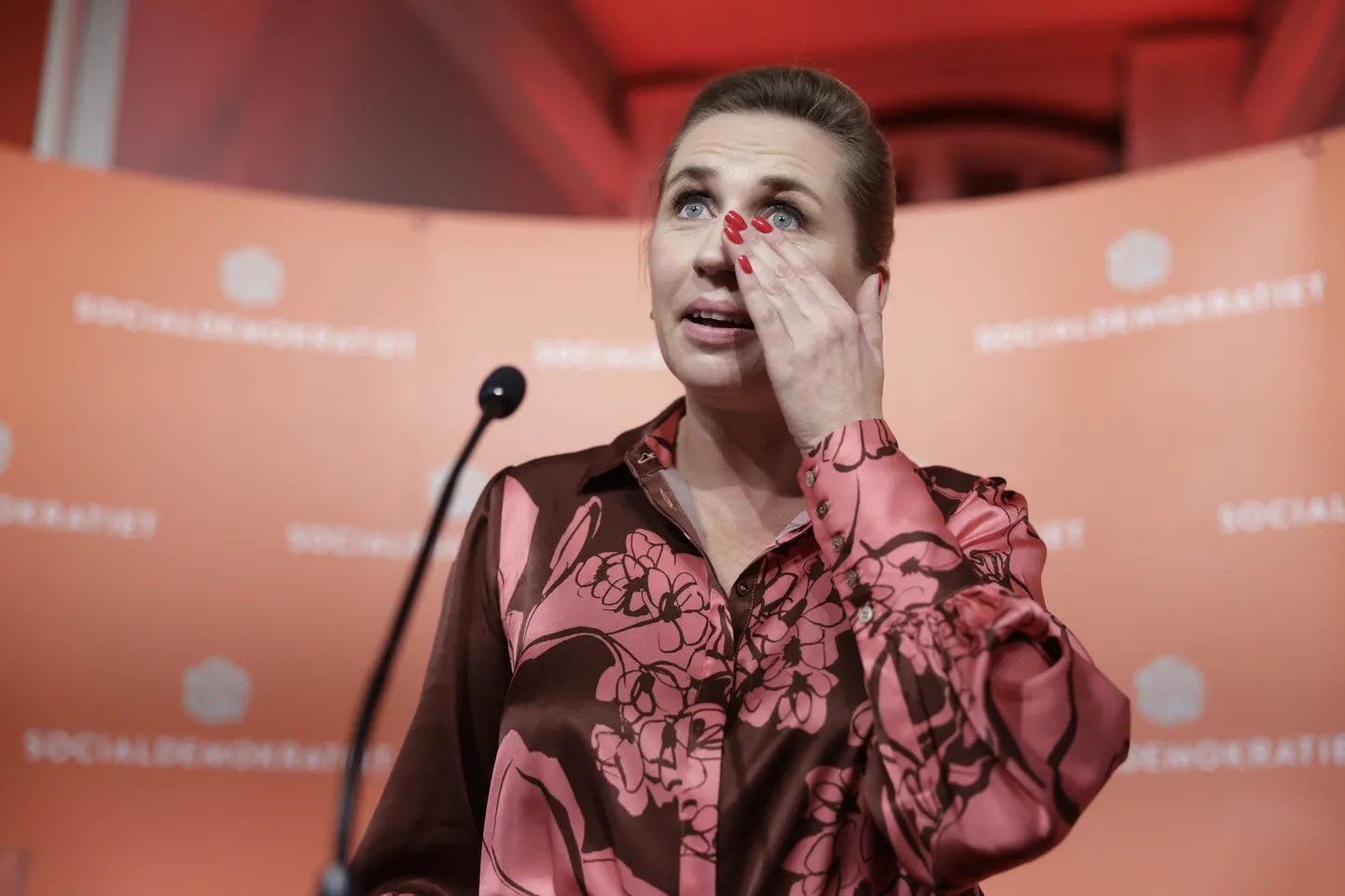 Līdzšinējā Dānijas premjerministre sociāldemokrāte Mete Frederiksena
