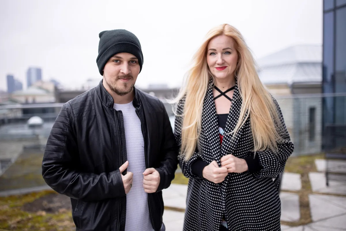 Tarvo Madsen ja Kristina Herodes.