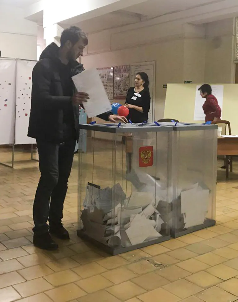 Hääletaja Ust-Džegutas