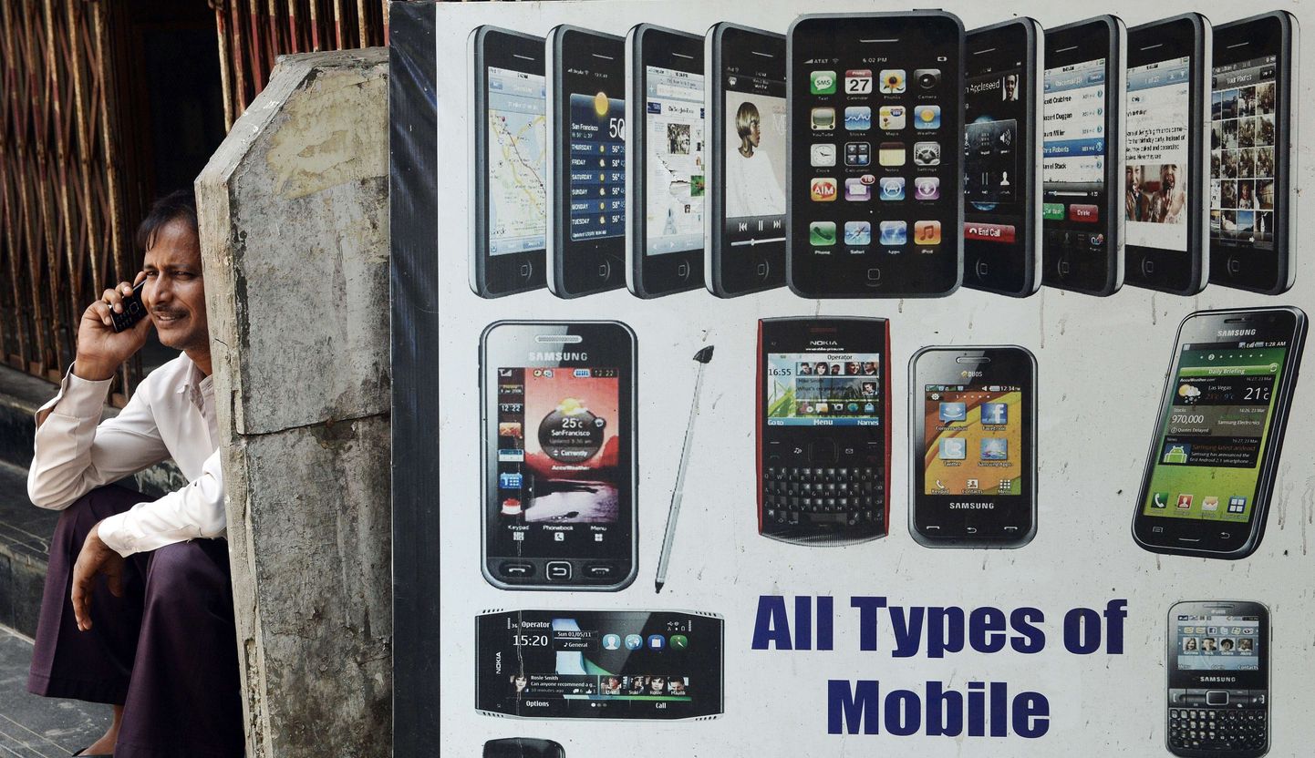 Telefonipood Indias, maailma üks suurimaid mobiiliturge saab detsembris endale 4G ühenduse