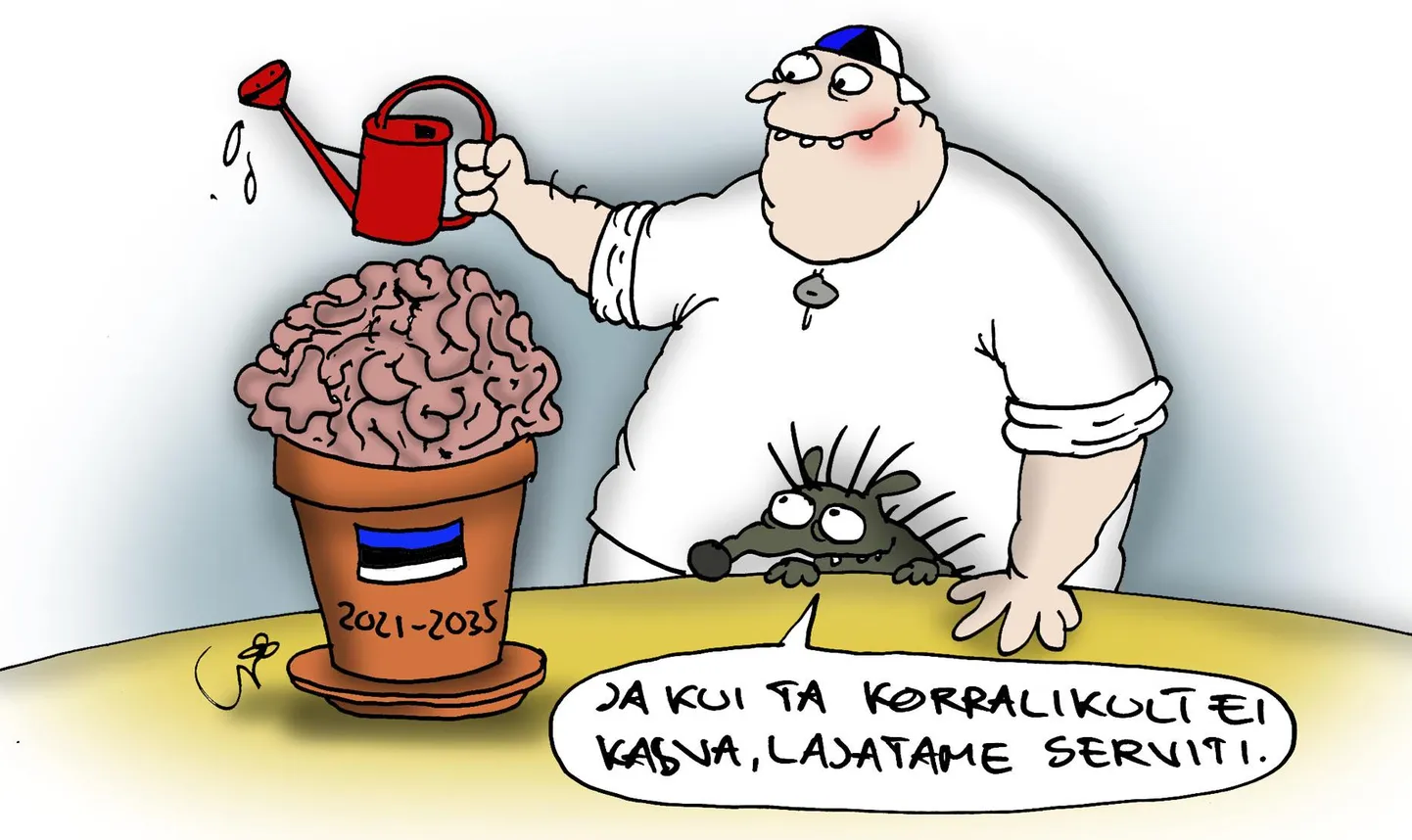 Päeva karikatuur 15.04.2019.