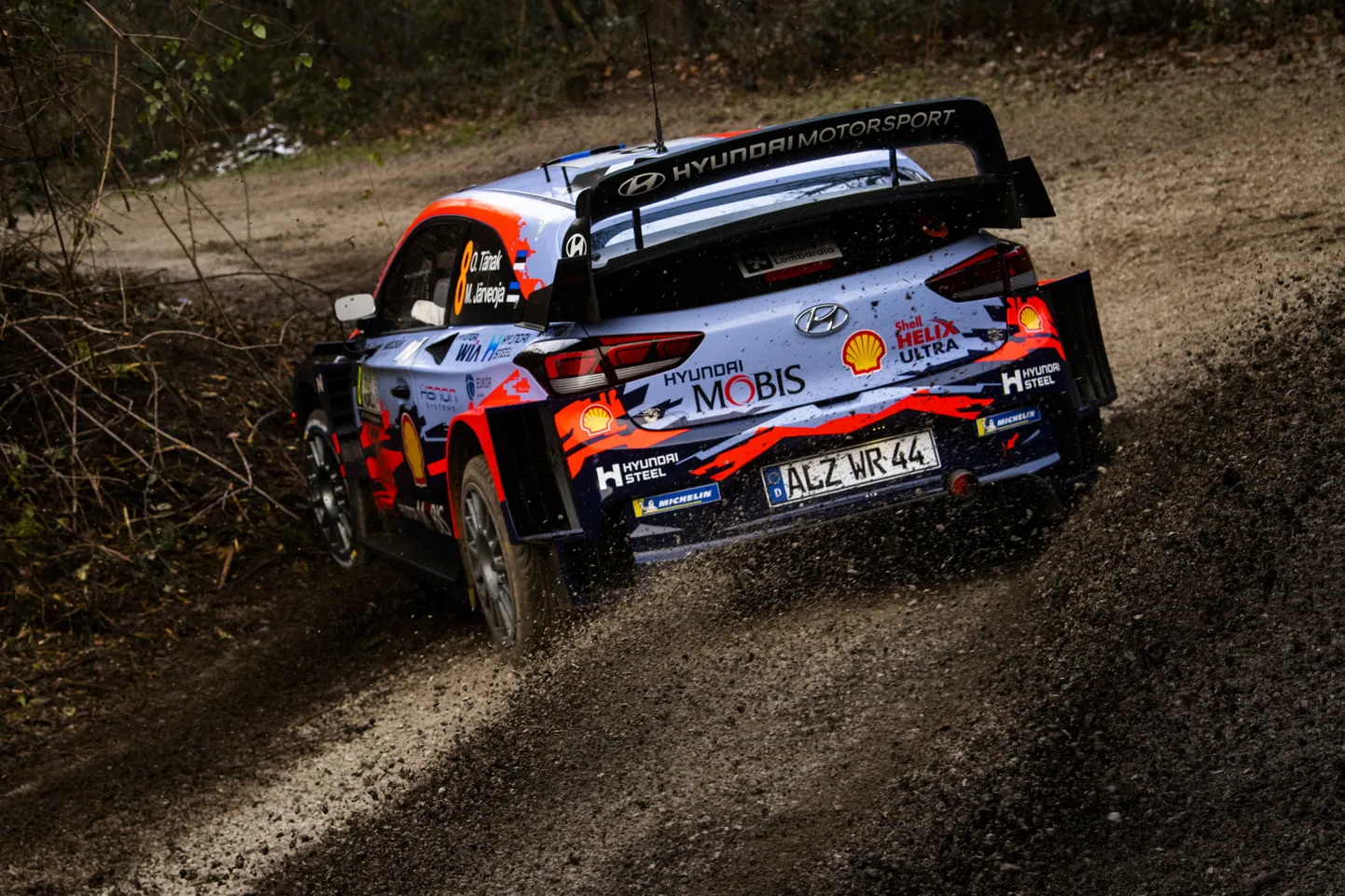 Ott Tänak ja Martin Järveoja Monza MM-rallil.