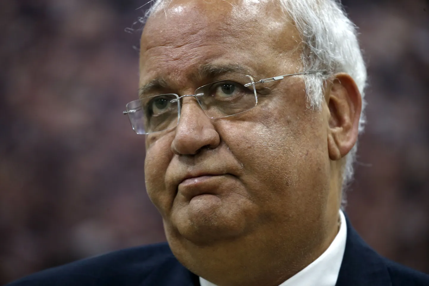 Pikaajaline Palestiina pealäbirääkija Saeb Erekat.