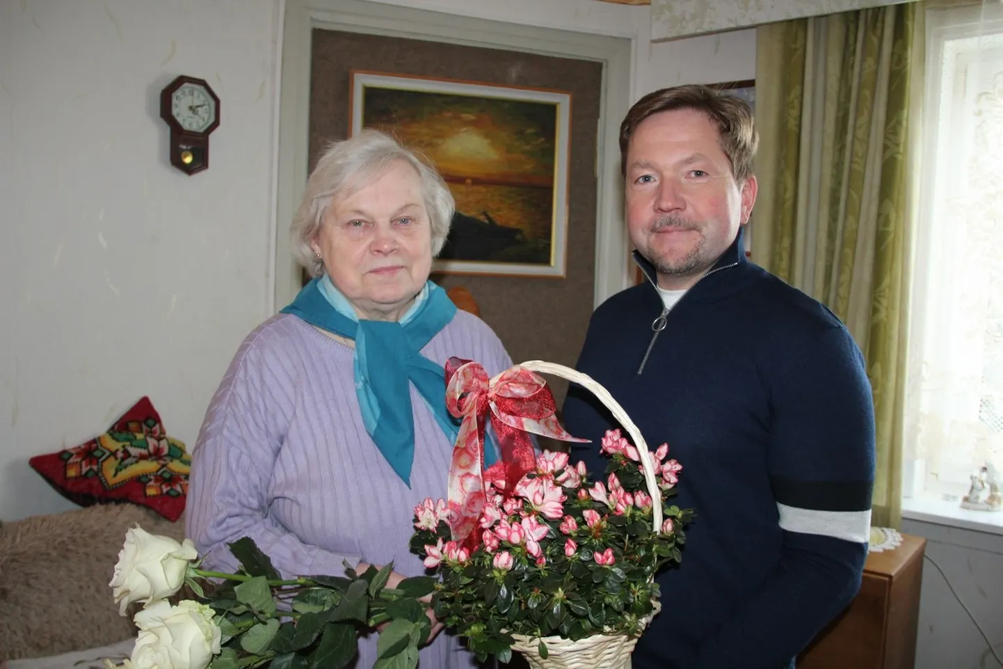 Juubilar Elsa Susi ja Jaanus Barkala