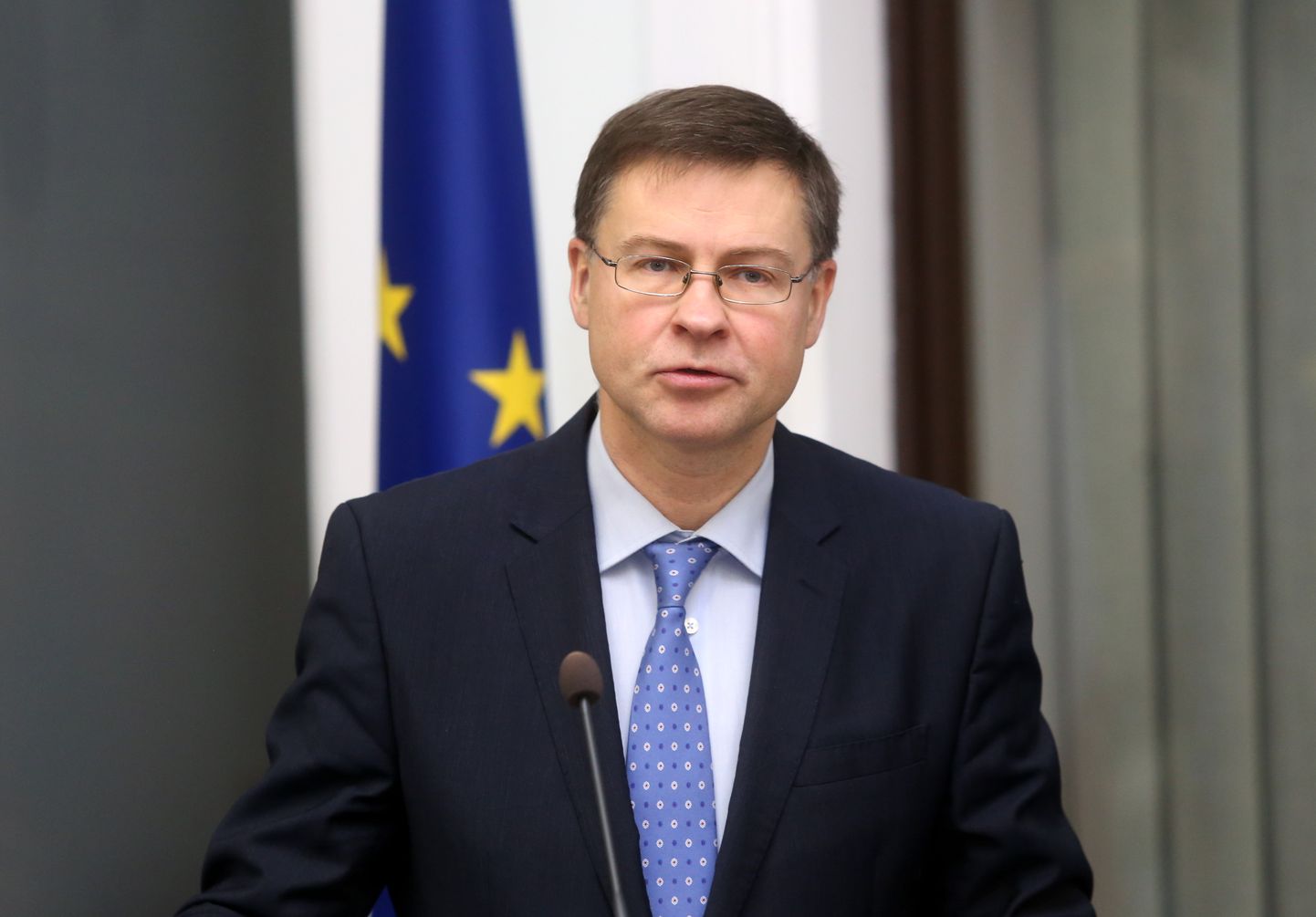 Eiropas Komisijas izpildviceprezidents Valdis Dombrovskis.