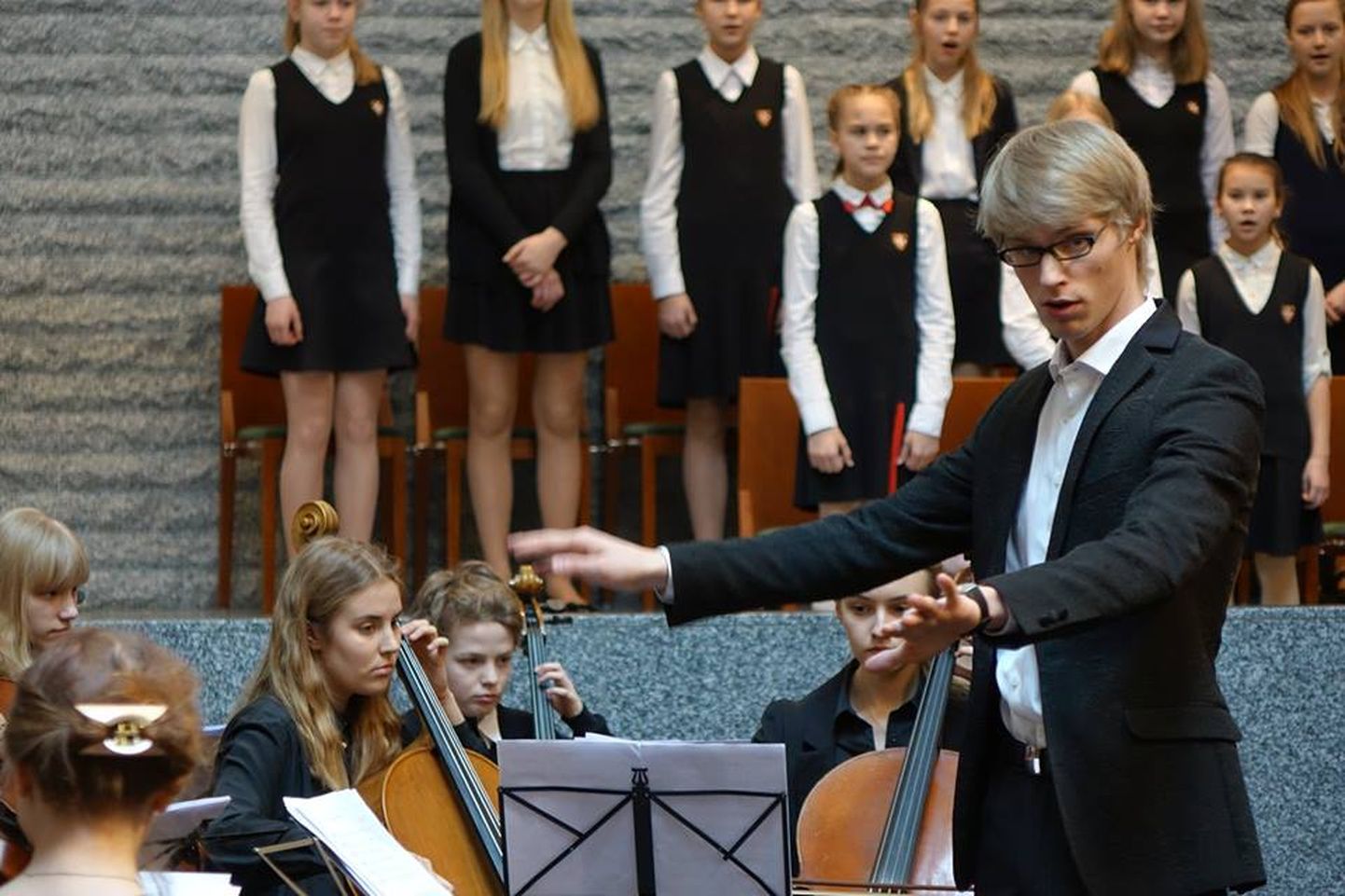 Dirigent Rasmus Puur.