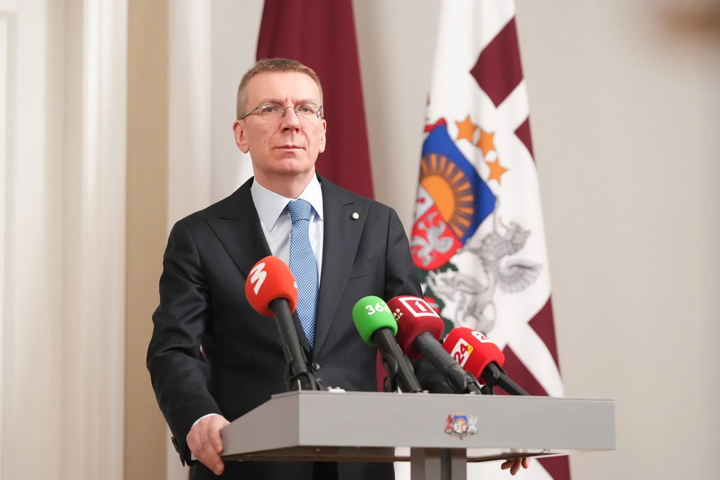 Президент Латвии Эдгар Ринкевич