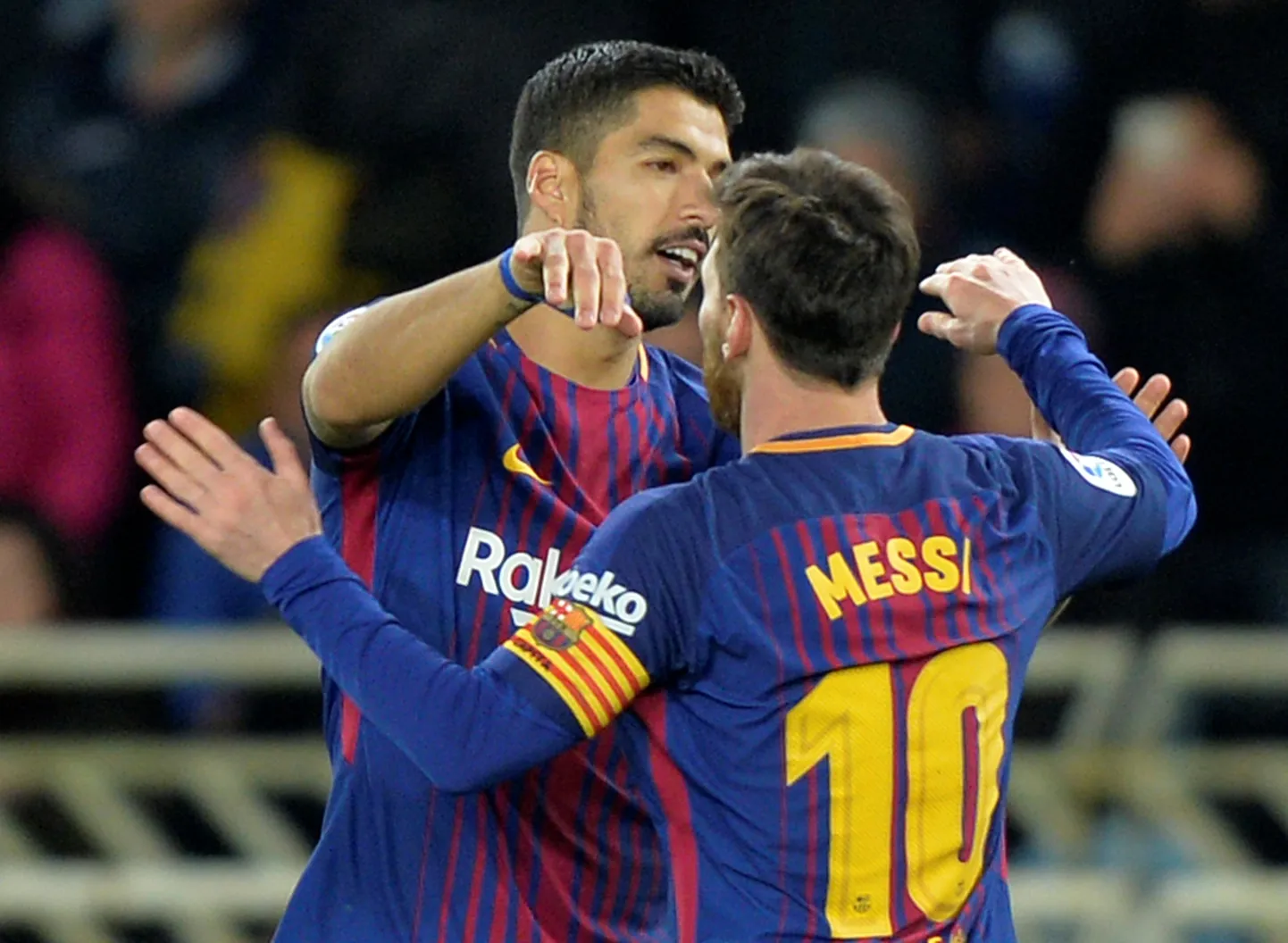 Lionel Messi peab Tottenhami vastu hakkama saama ilma Luis Suarez'ita.