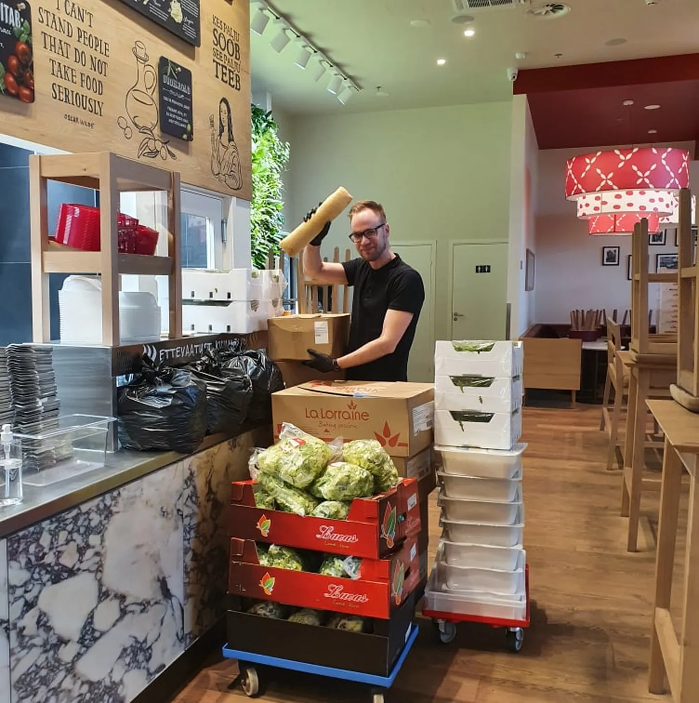 Vapiano esindused on koroonakriisi tõttu alates 15. märtsist suletud.
