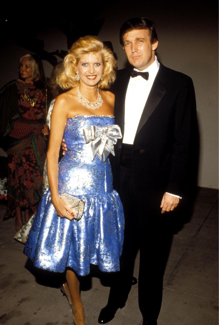 Дональд Трамп с Иваной, 1987 год.