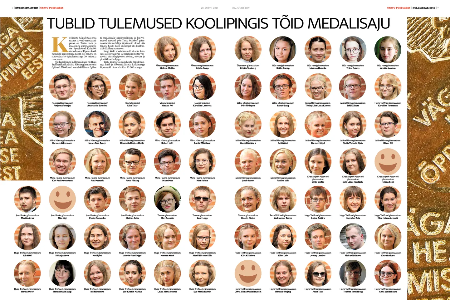 Kuldmedalistid