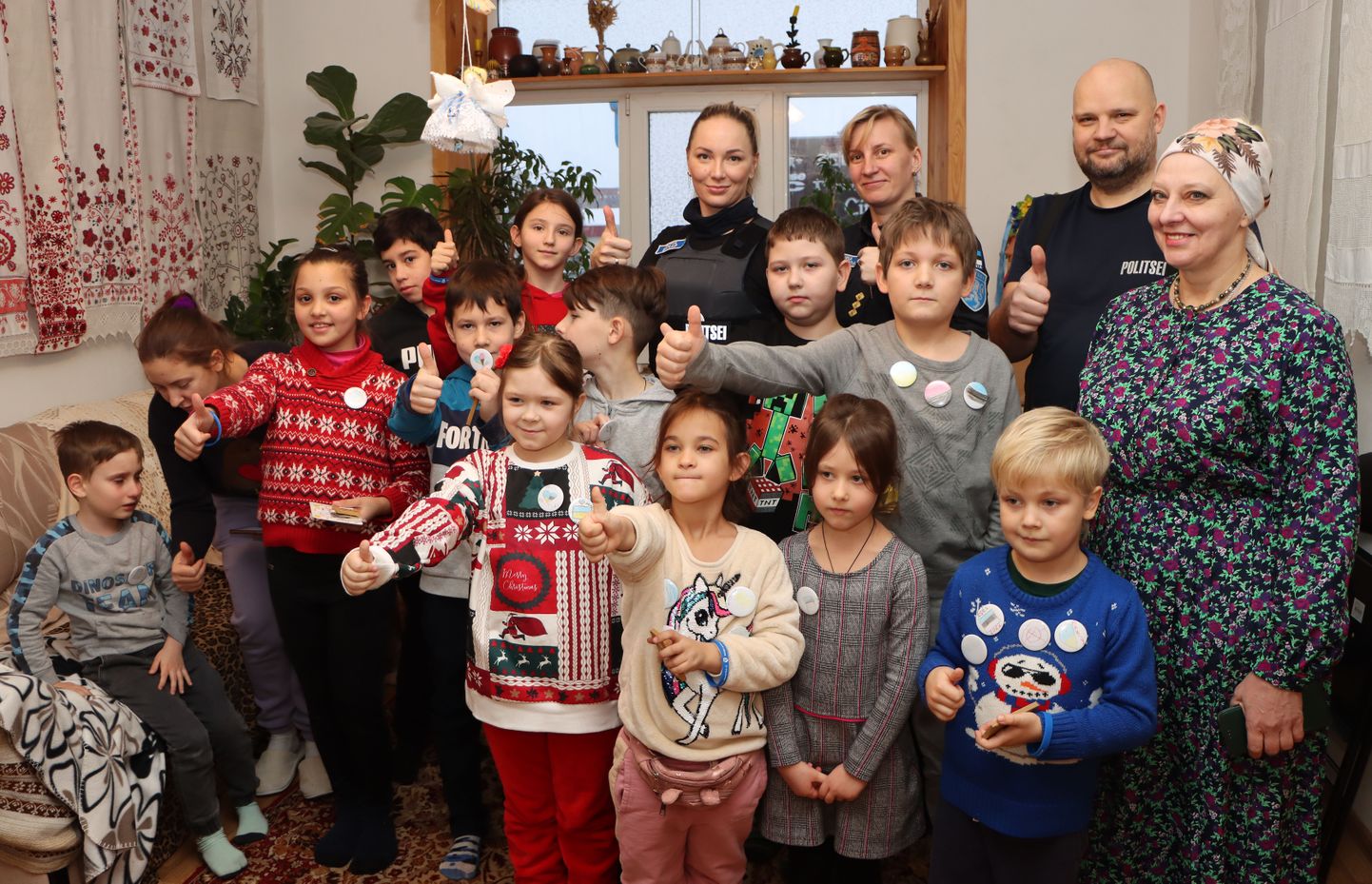 В Кохтла-Ярве для детей украинских военных беженцев открыта воскресная школа.