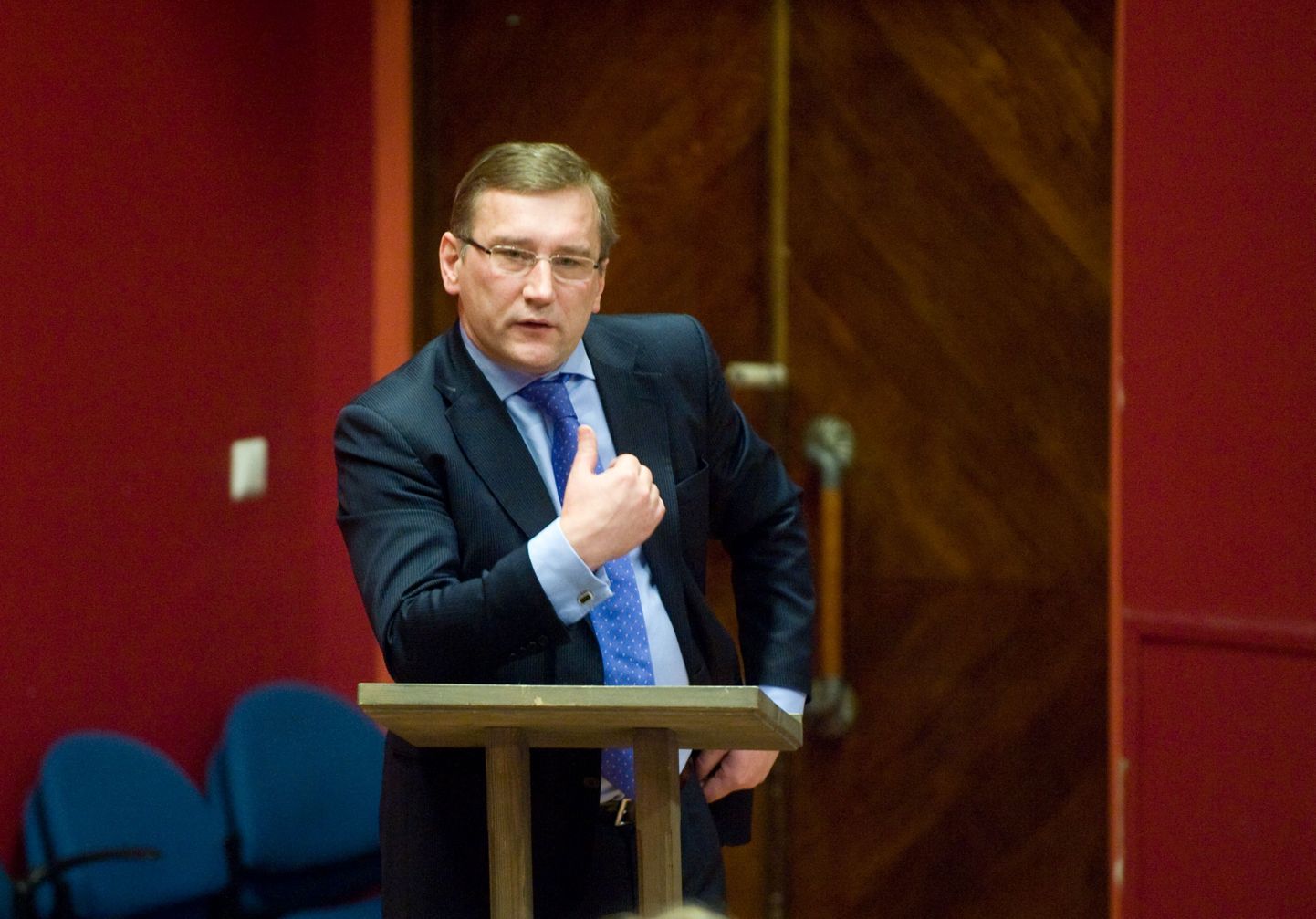 Majandus- ja kommunikatsiooniminister Juhan Parts.
