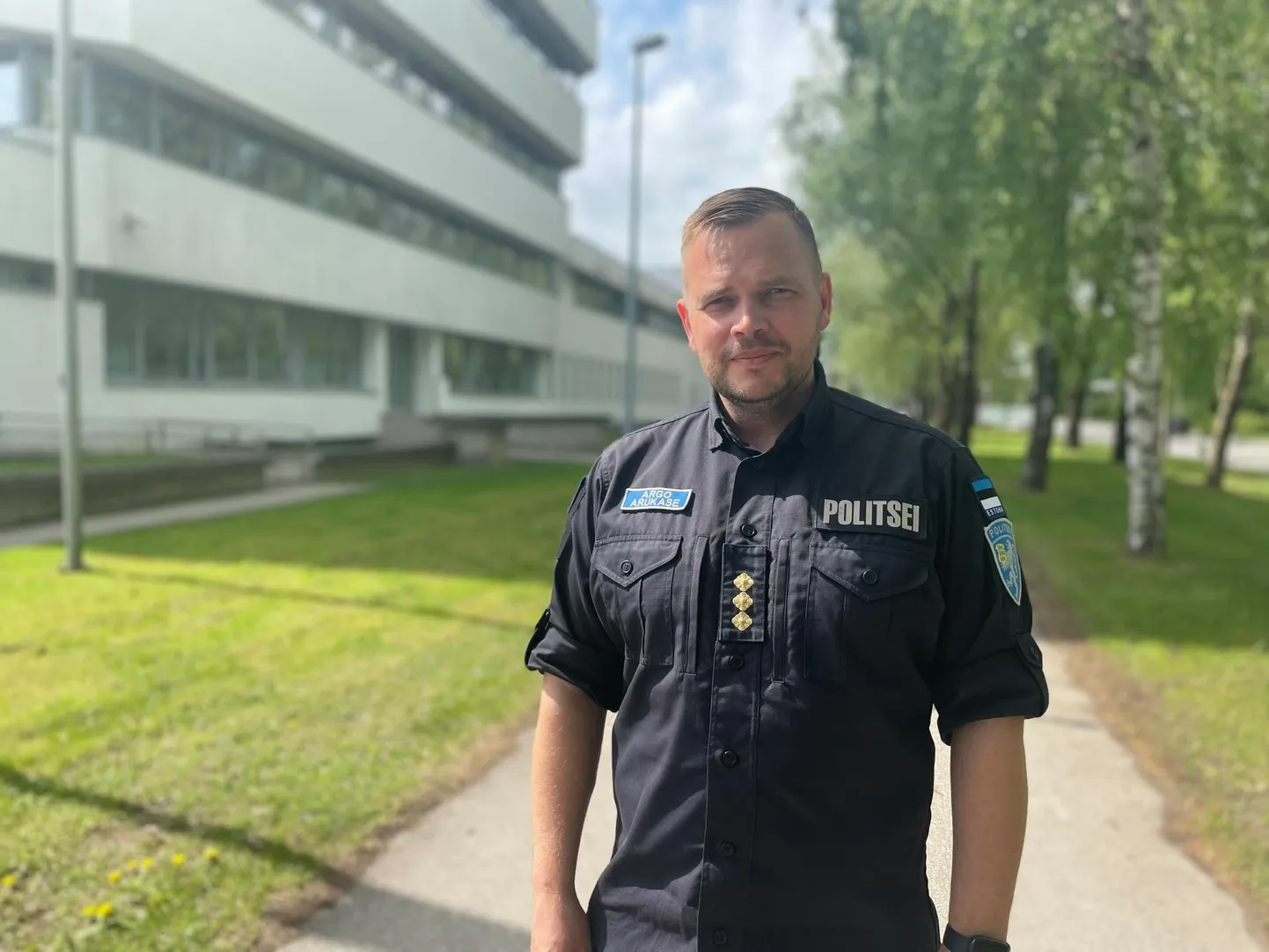 Tartu patrullitalituse juht Argo Arukase.