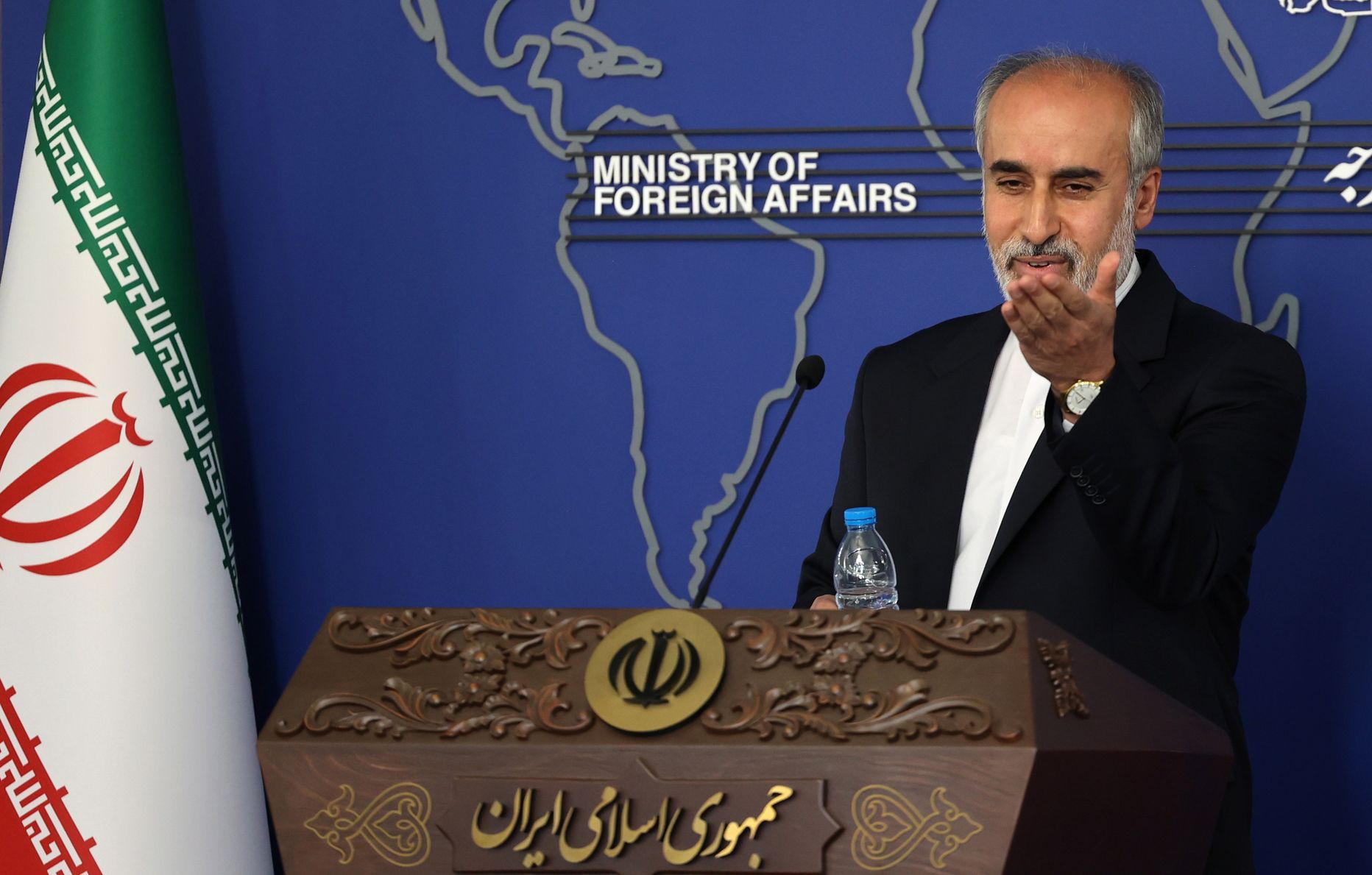Iraani välisministeeriumi pressiesindaja Nasser Kanani.