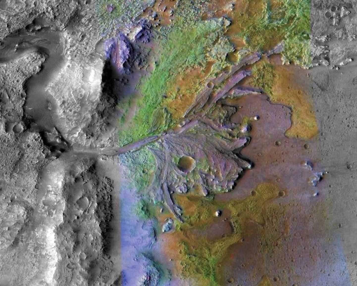Jezero kraatri delta on märkimisväärselt heas seisukorras säilinud muistne jõesuue Marsil.