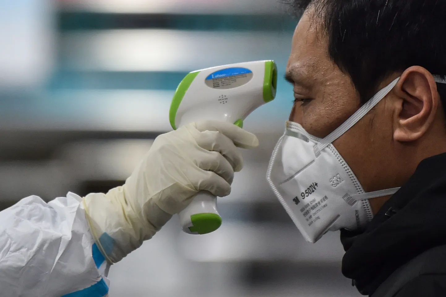 Проверка на коронавирус в Китае