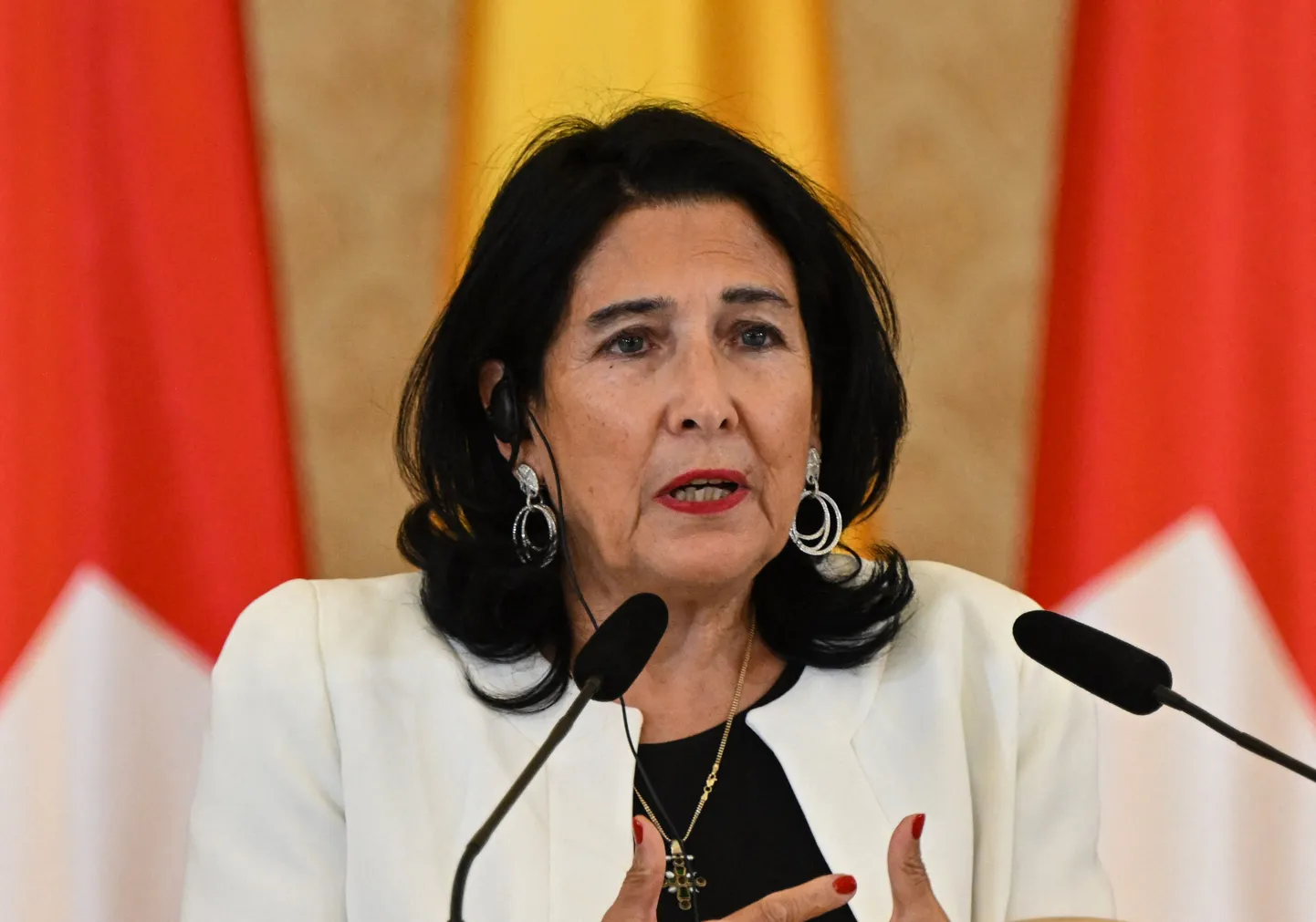 Gruzijas prezidente Salome Zurabišvili