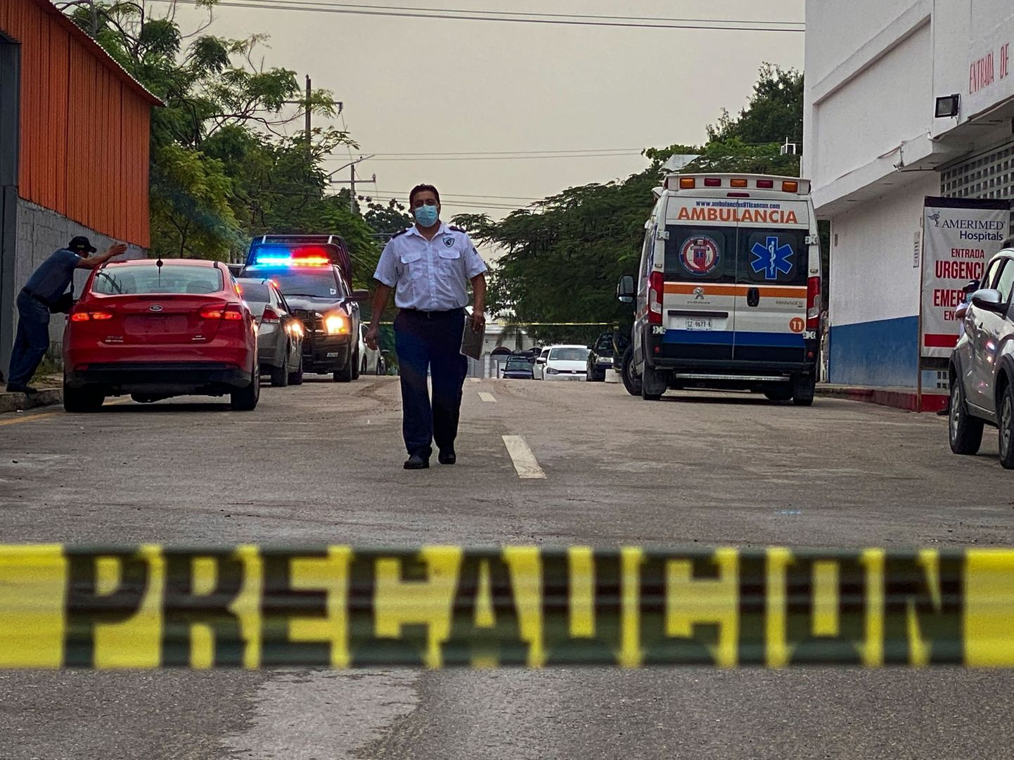 Politsei Cancuni linnas. Pilt on illustratiivne.