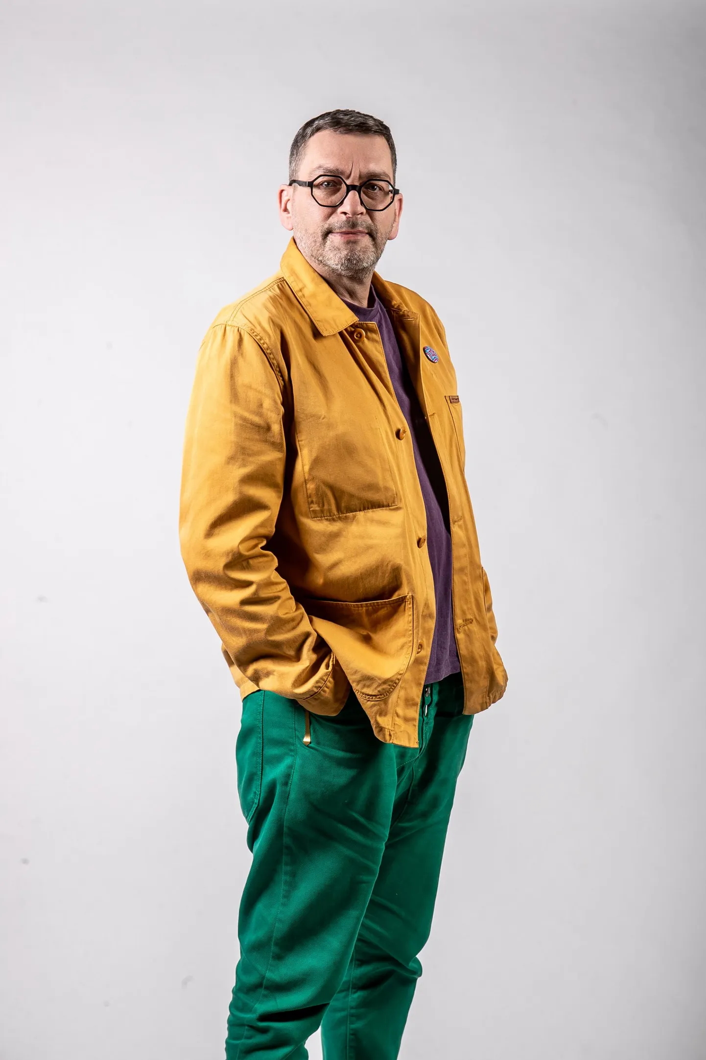 Postimehe kultuuritoimetuse juht Hendrik Alla.