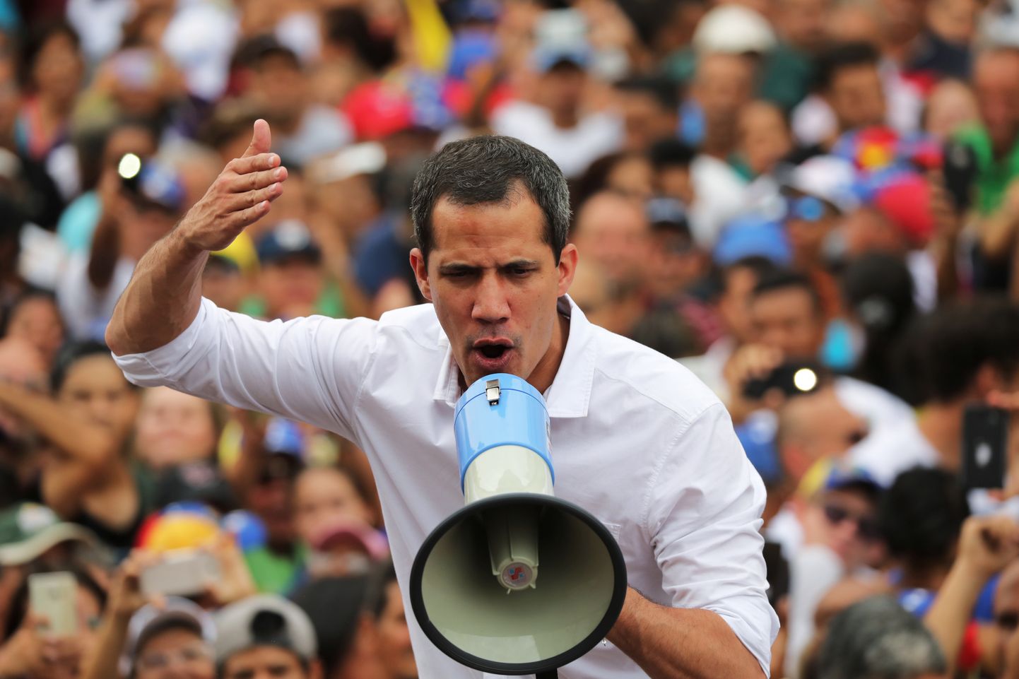 Venecuēlas opozīcijas līderis Huans Gvaido