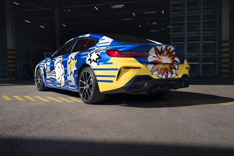 Jeff Koonsi BMW art car.