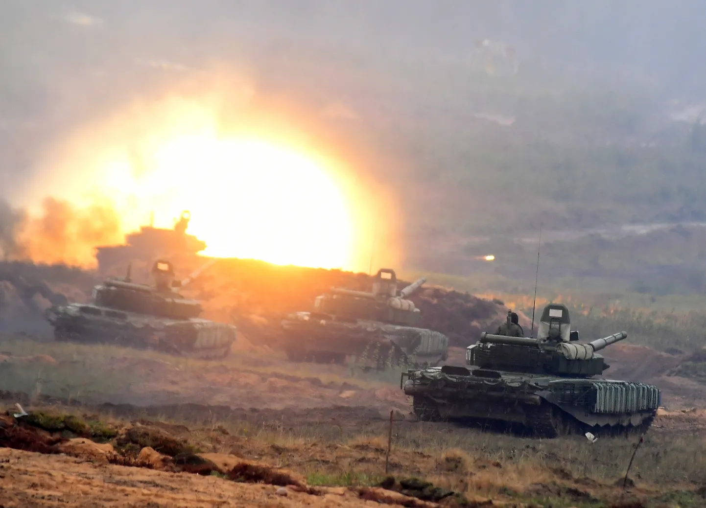 Suurõppusel Zapad 2017 harjutasid Venemaa ja Valgevene ühel poolel tegutsemist.