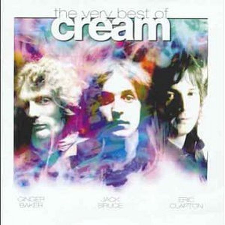 Džindžers Beikers, Džeks Brūss un Ēriks Kleptons uz «Cream» labāko dziesmu izlases vāka.