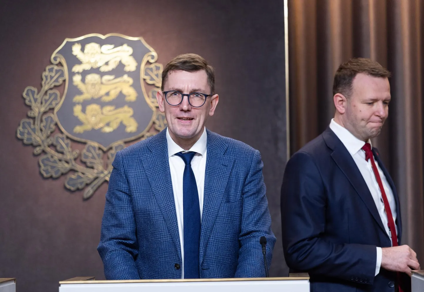 Kristen Michal (vasakul) ja Lauri Läänemets.