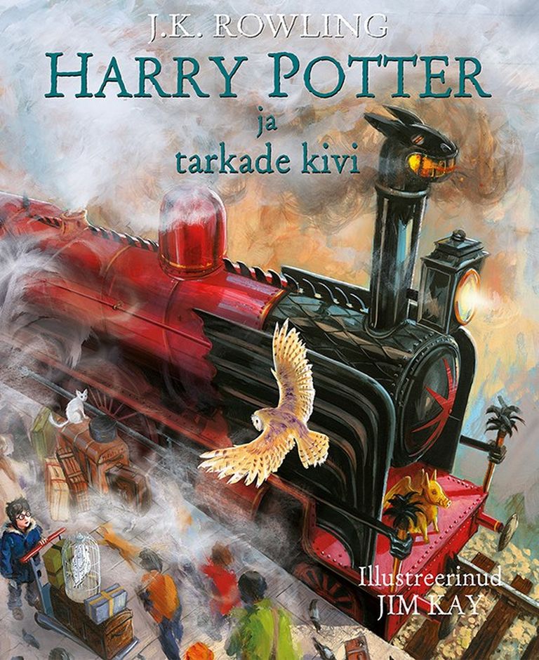 J.K. Rowlingi illustreeritud väljaanne klassikateosest «Harry Potter ja tarkade kivi».