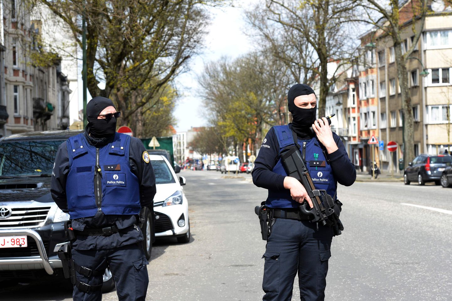 Belgia politseijõud Brüsselis