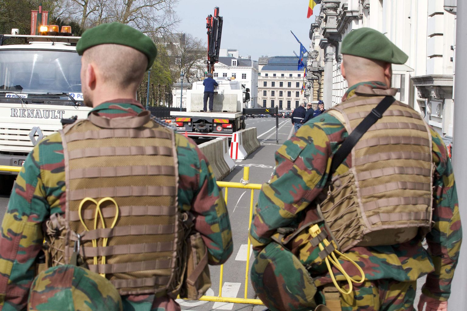 Военные в Брюсселе. Фото иллюстративное.