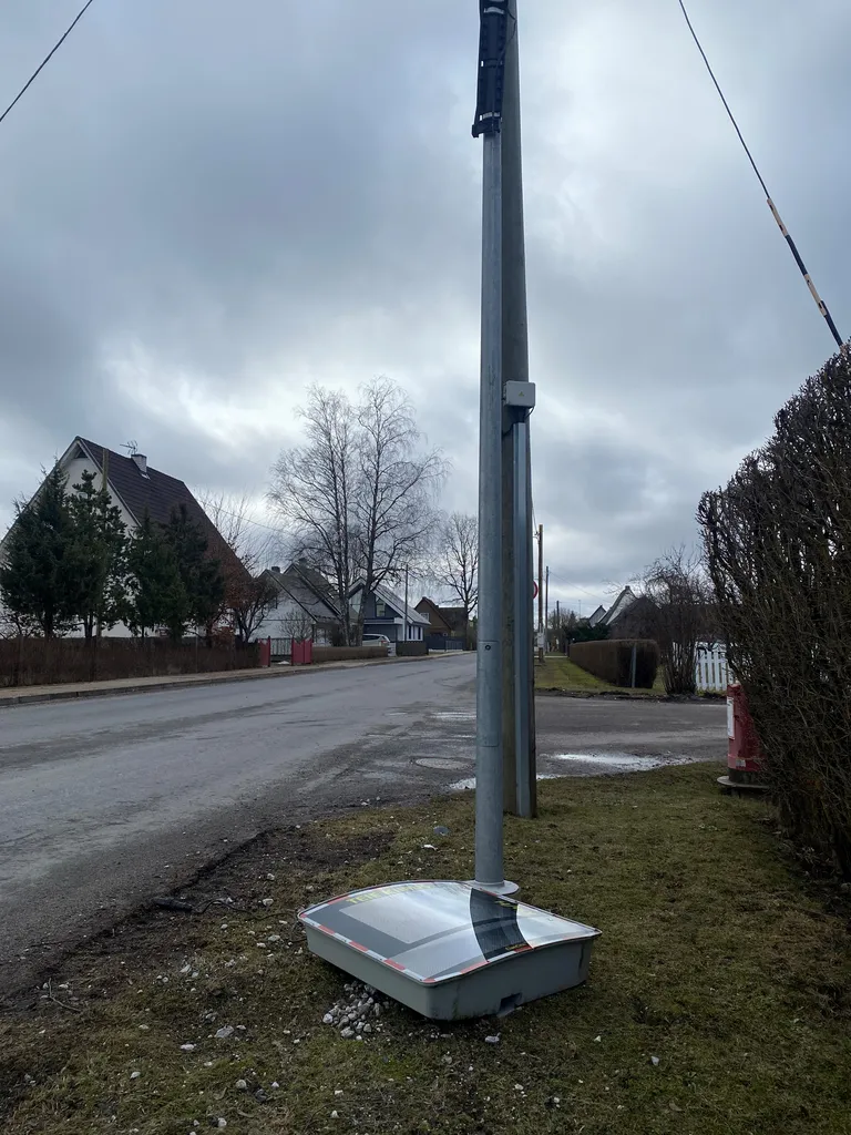 Tormituuled lükkasid maha kiirusemõõtja.