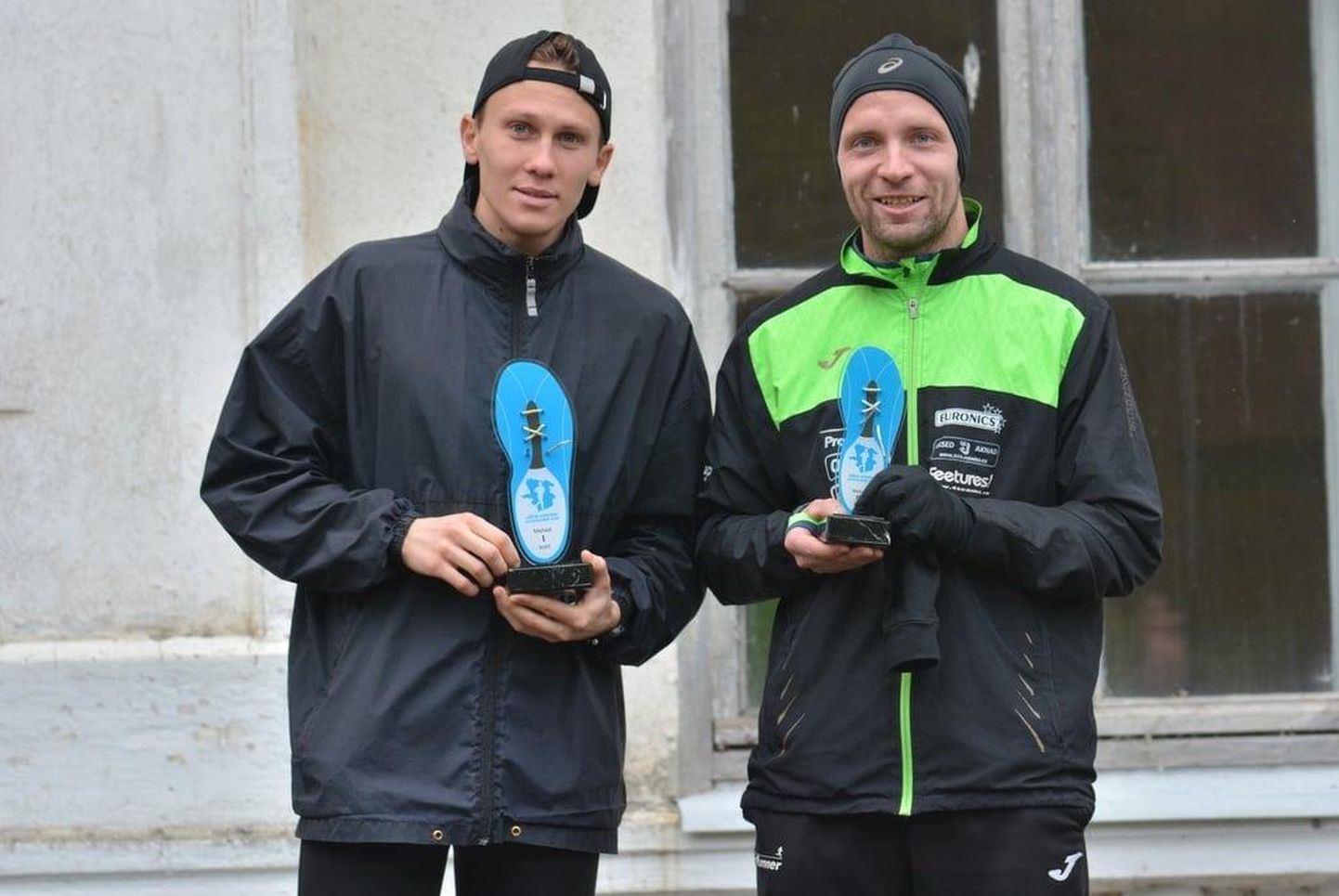 Lääne-Viru välejalad Taavi Kilki (vasakul) ja Cris Poll hõivasid kodumaakonna mitmeetapilise võistlussarja kokkuvõttes sellel aastal vastavalt esimese ja kolmanda koha.