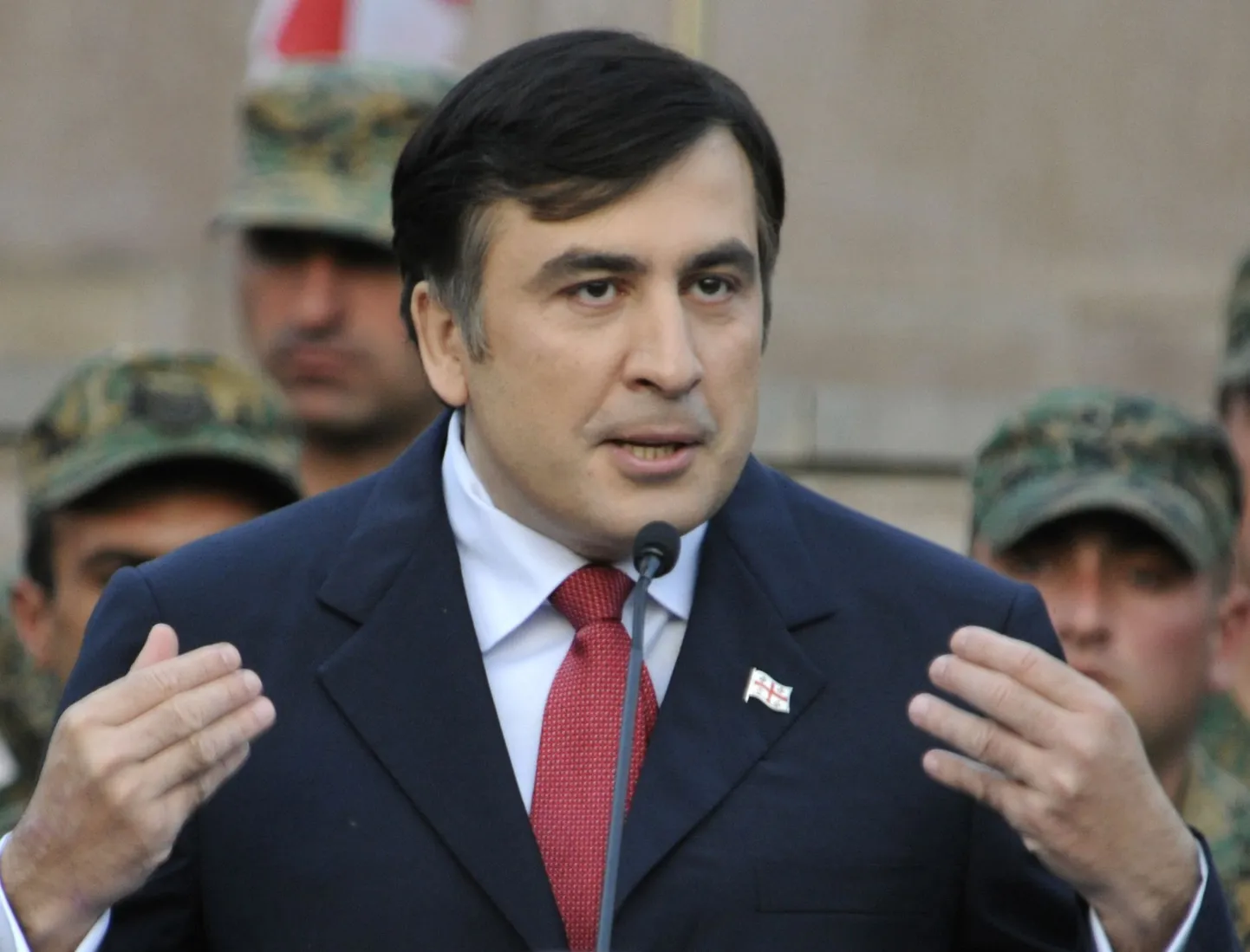 Gruusia president Mihheil Saakašvili.