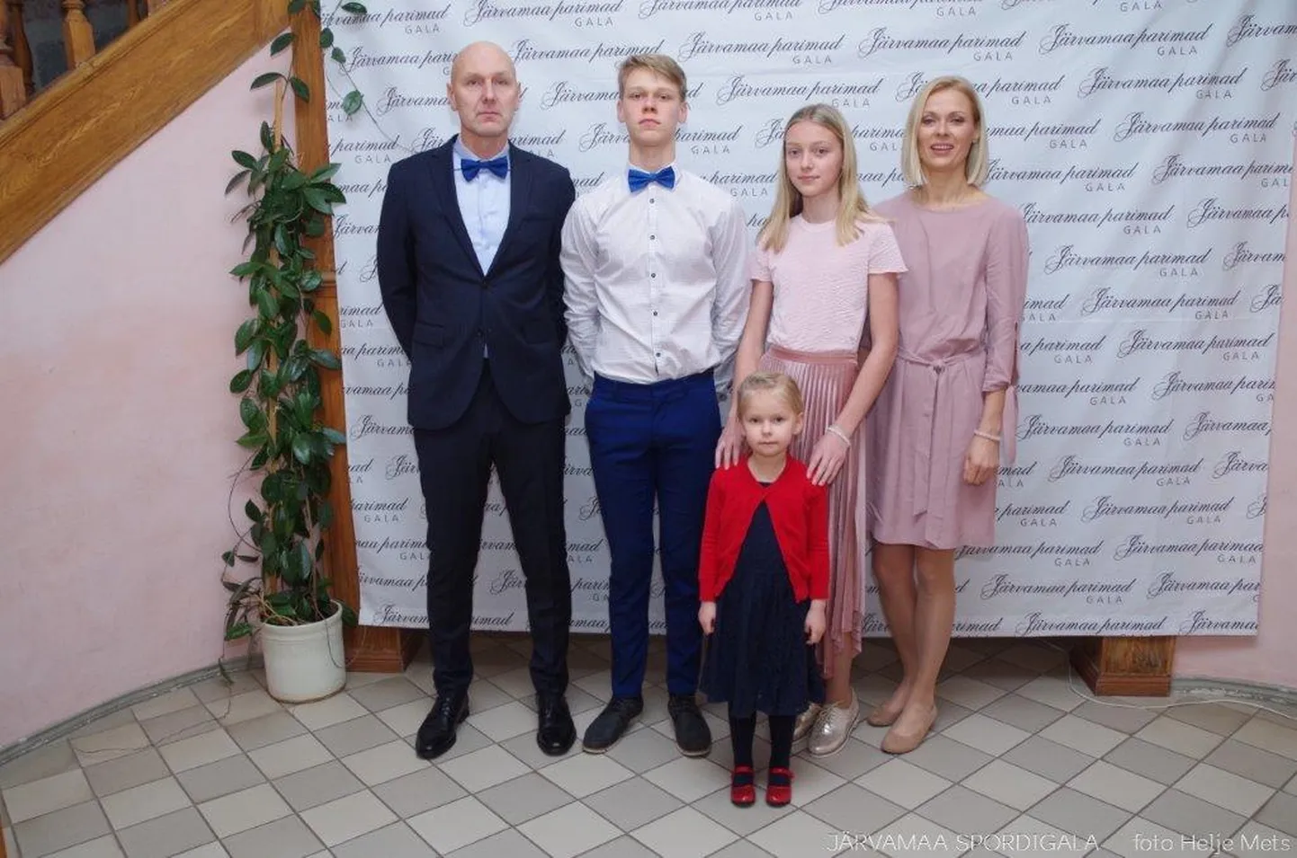 Perekond Tamme Järvamaalt.