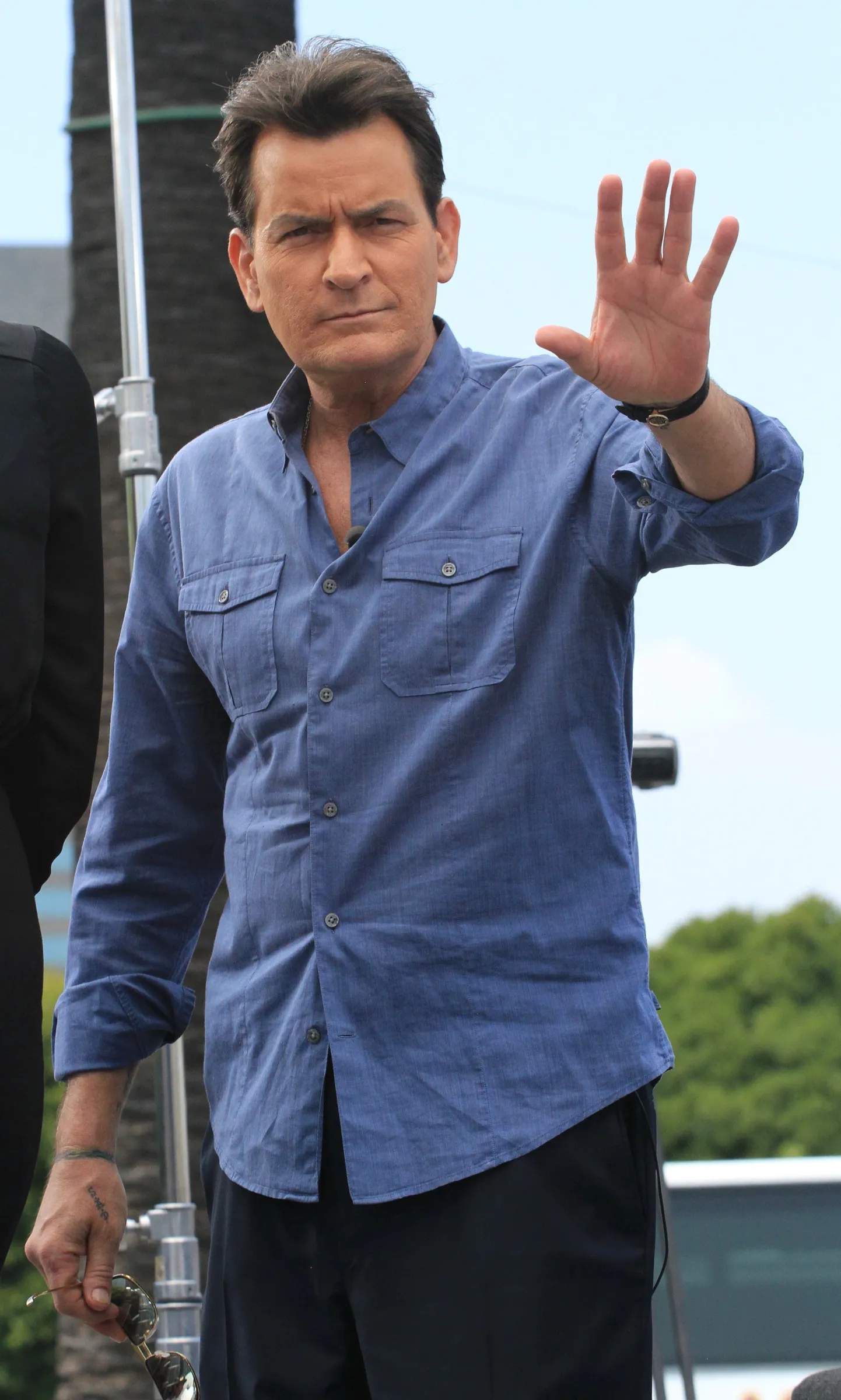 Charlie Sheen 2015. aasta mais