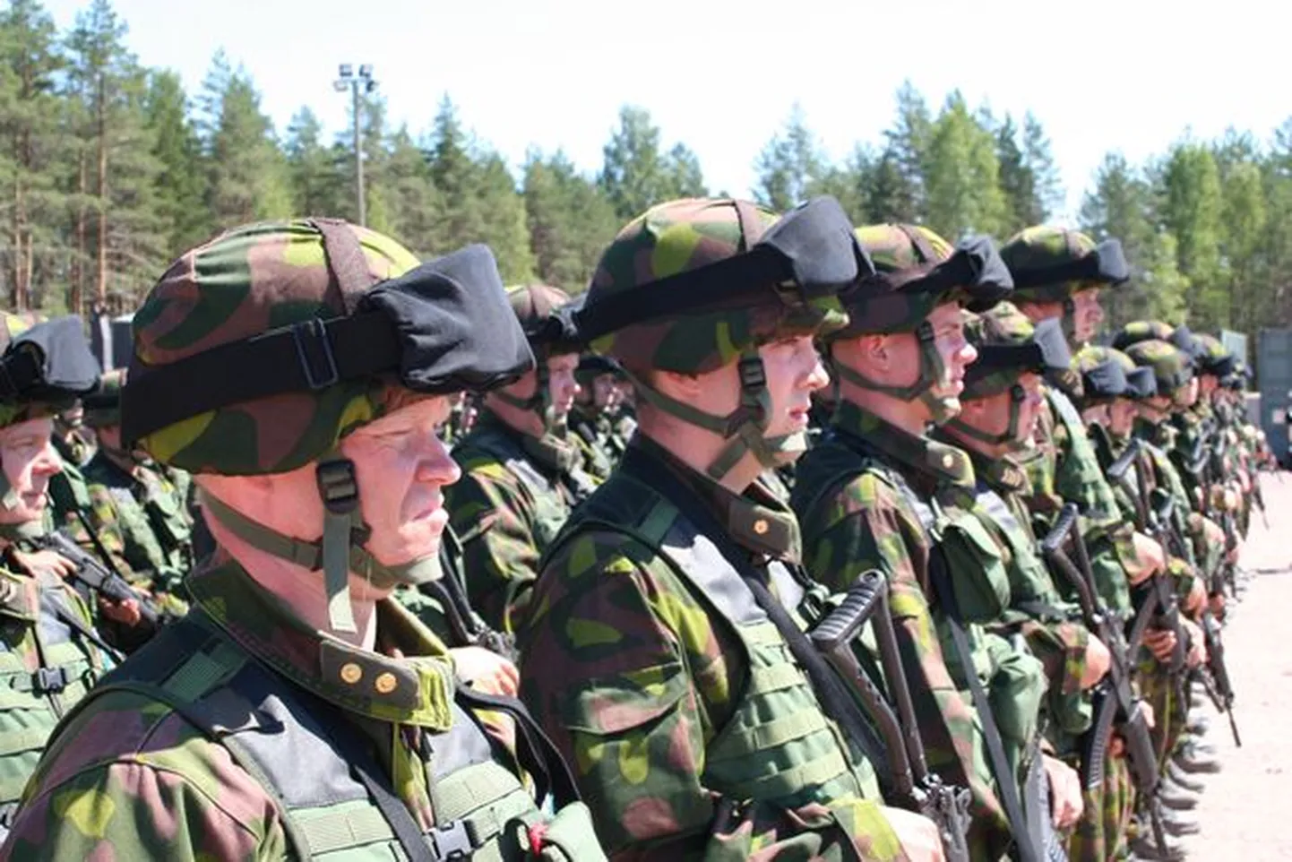 Soome sõdurid.