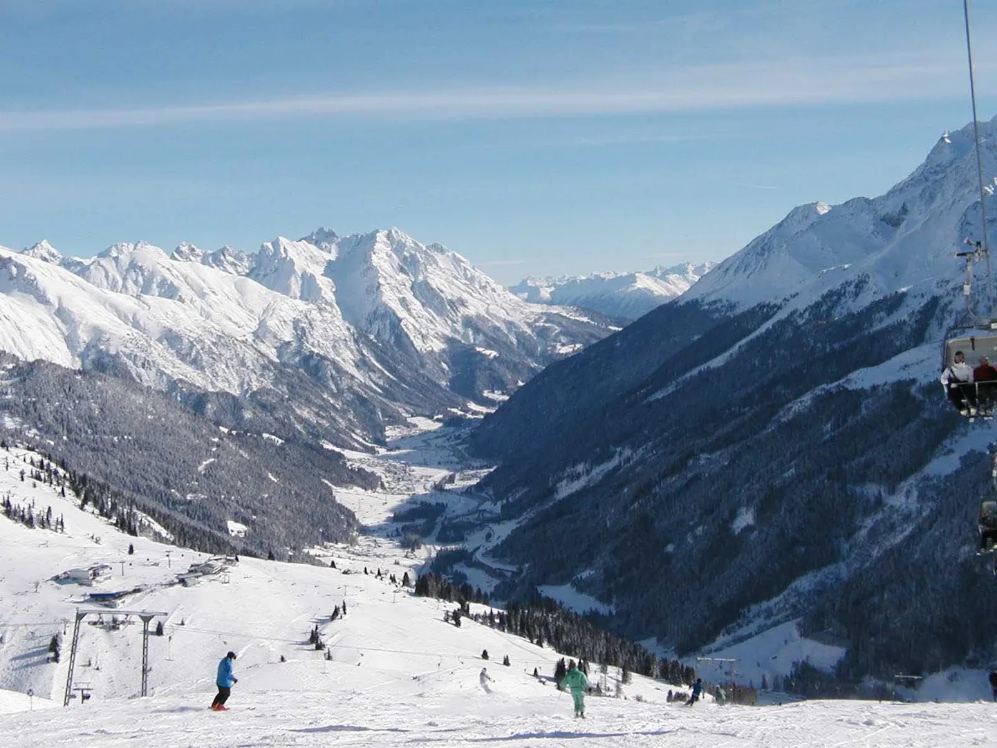 Mäesuusakeskus Austrias St. Anton am Arlbergis.