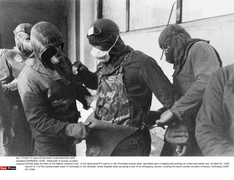 Aprill 1986. 4. reaktor Tšornobõli tuumajaamas.