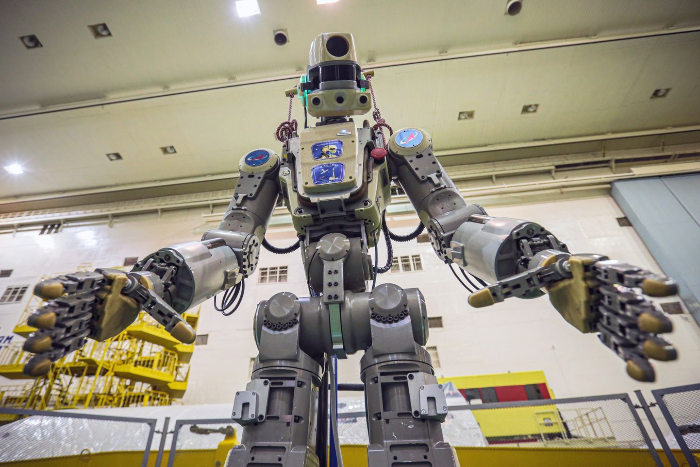 Humanoidrobot Fedor peaks jõudma Rahvusvahelisse Kosmosejaama (ISS) laupäeval.