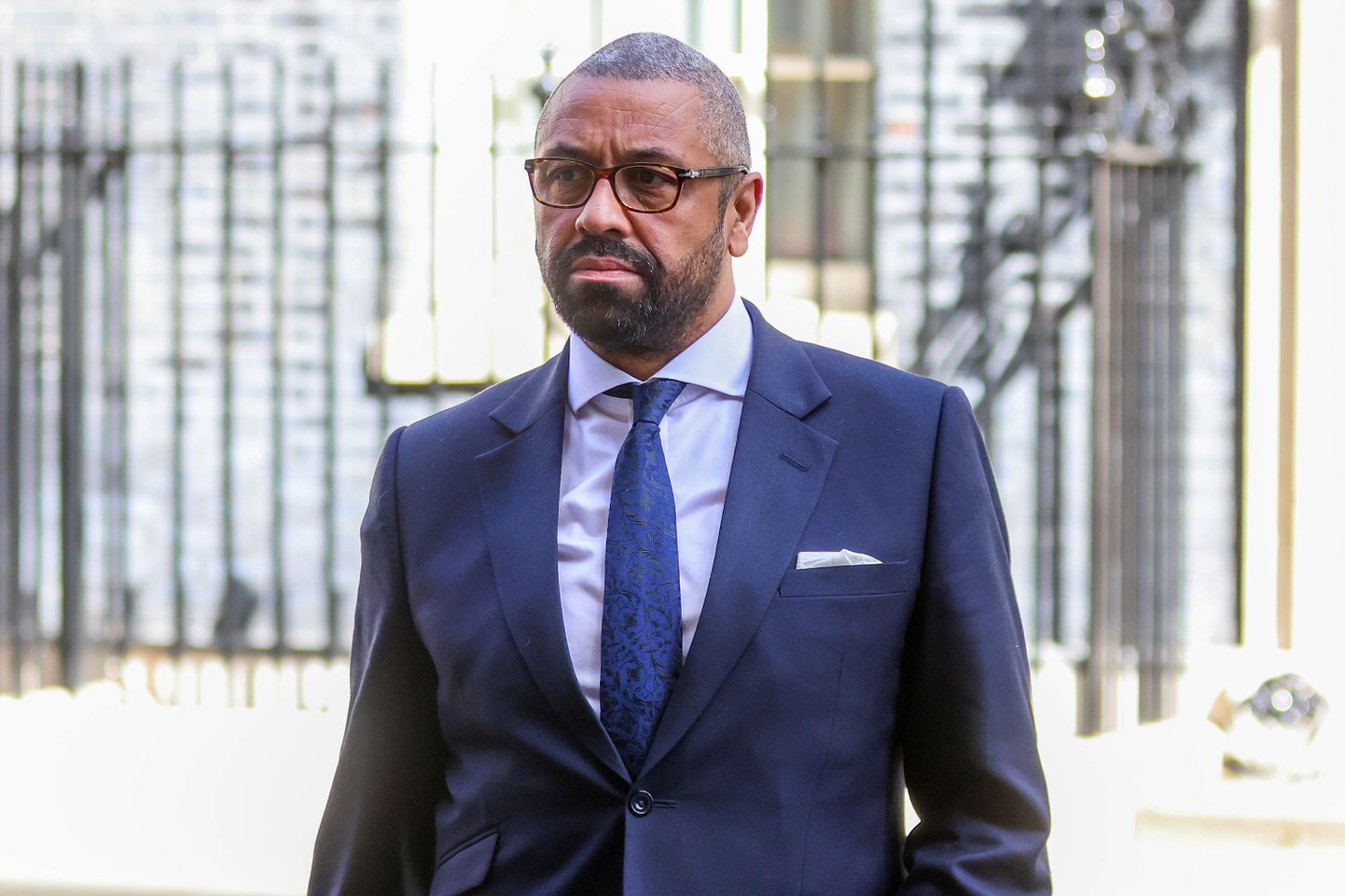 Suurbritannia siseminister James Cleverly.