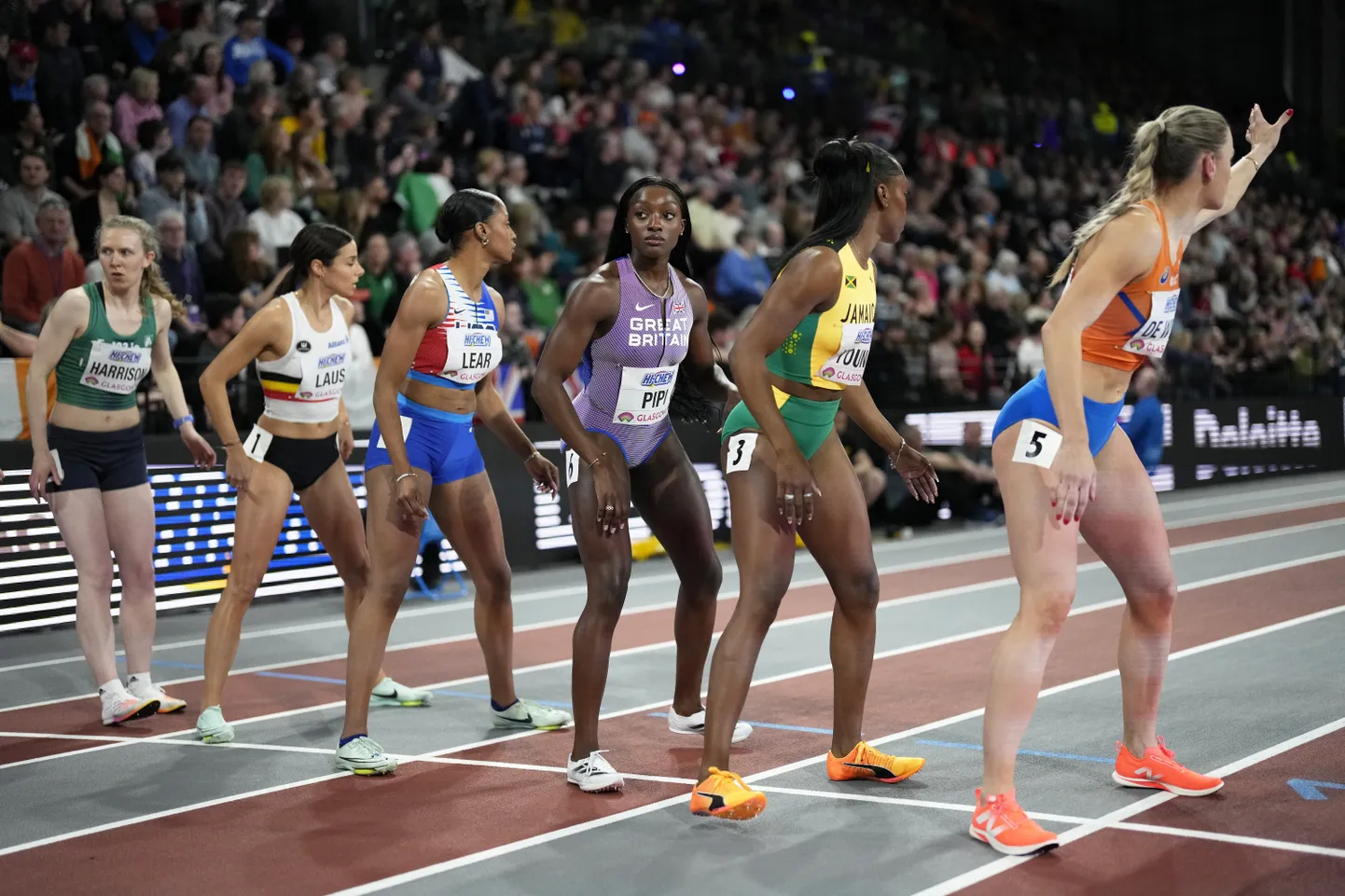 4x400 metru skriešanas stafete sievietēm (ilustratīvs attēls)