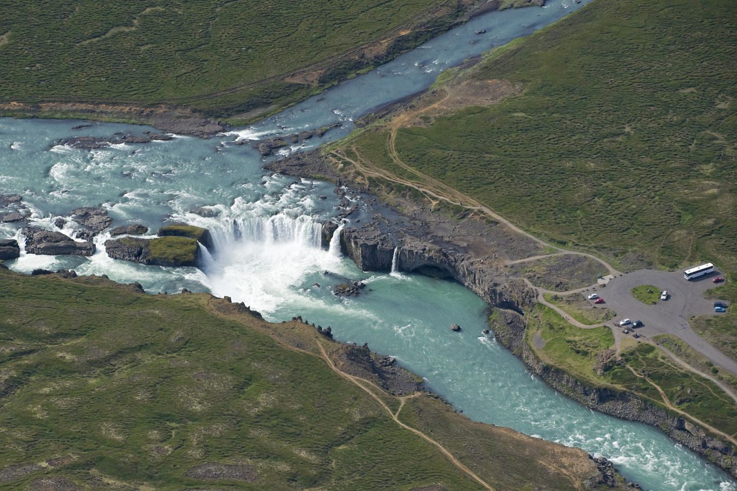 Jõgi Põhja-Islandis. Pilt on illustratiivne.