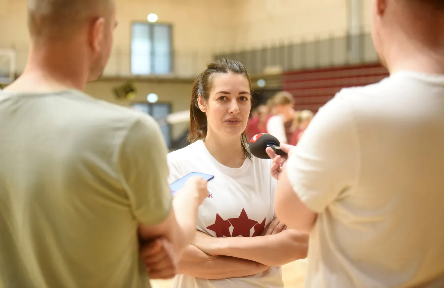 Latvijas sieviešu basketbola izlases spēlētāja Ieva Pulvere