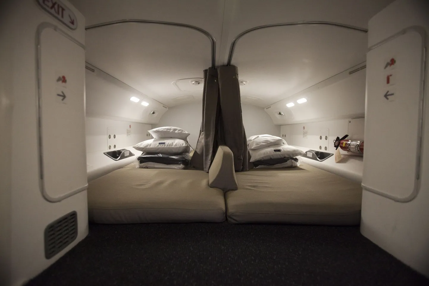 Dreamlineri magamisasemed pilootidele