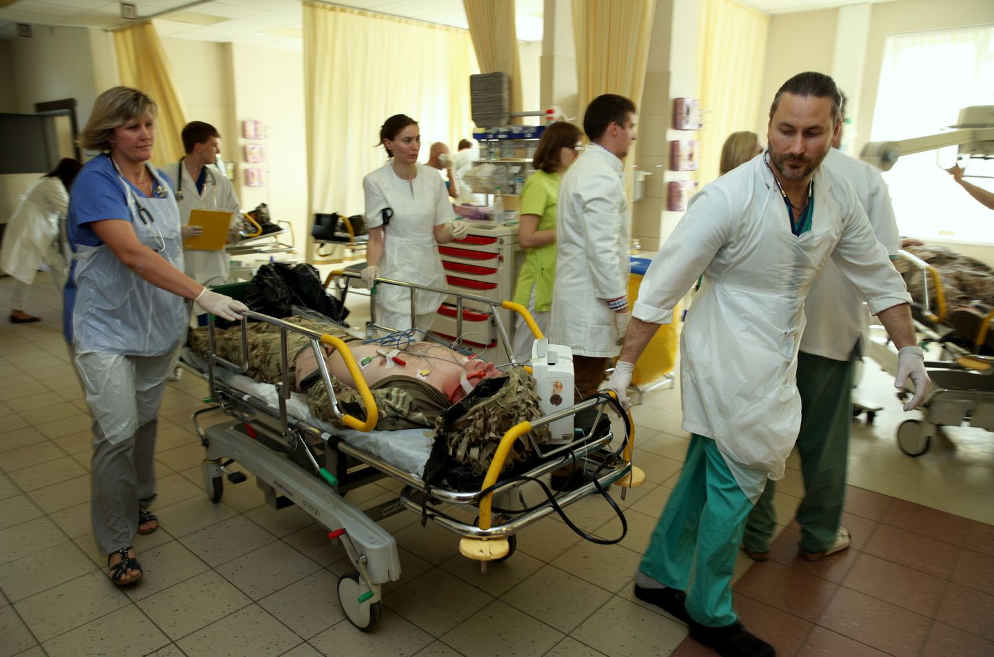 Врачи Рижской Восточной больницы