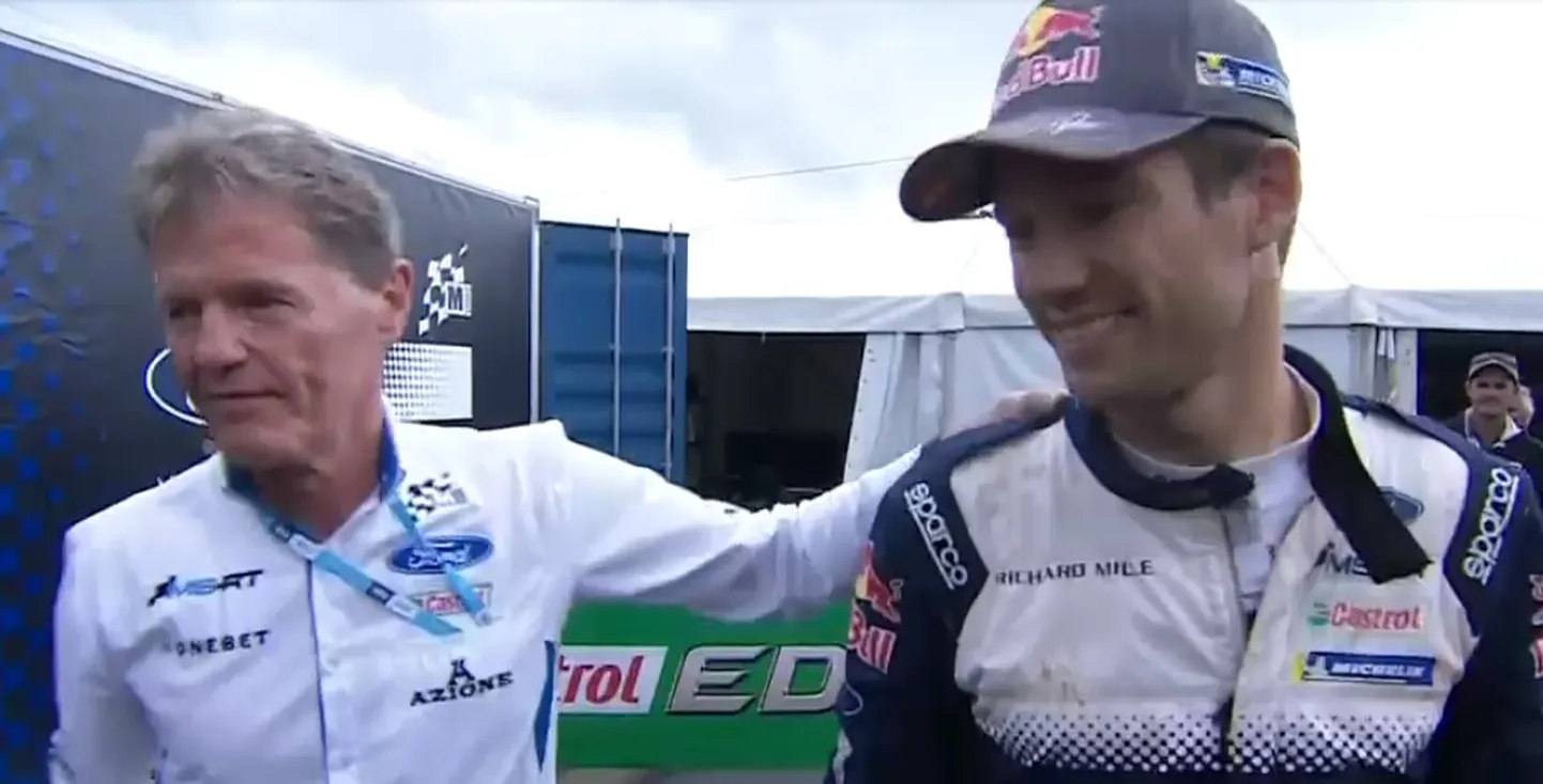 Malcolm Wilson ja Sebastien Ogier